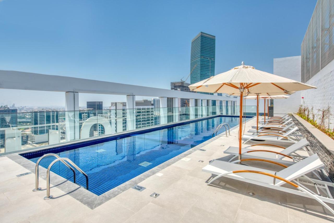 דירות דובאי Sol Living - Sol Avenue מראה חיצוני תמונה